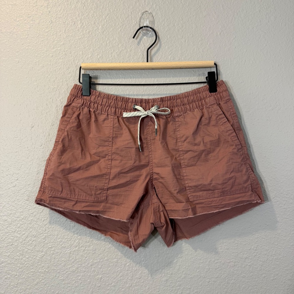 Vuori Women's Size S Mauve Vintage Ripstop Raw Hem VW385 Shorts